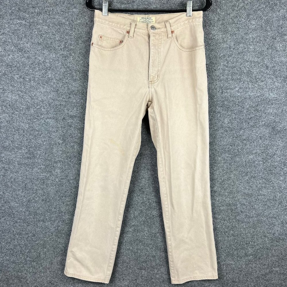 Vintage Guess Jeans‎ Mens 28x30 38001-34 Triangle Badge USA Made